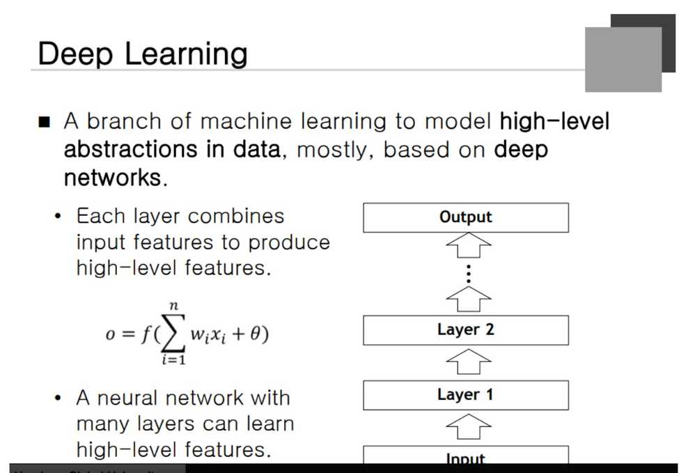 Deep Learning Basic | KHUniv